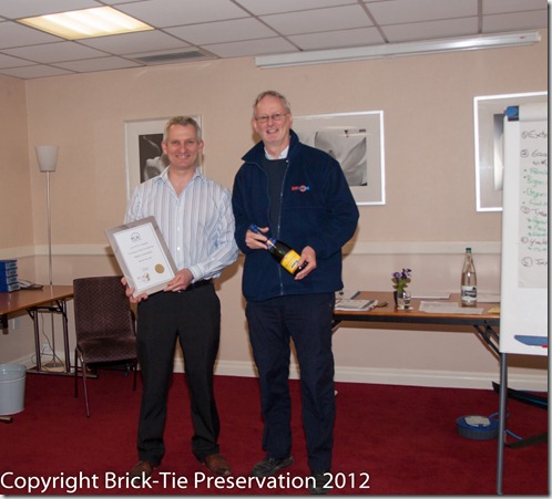 Yorkshire based wall tie specialist wins training award