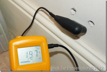 using a damp meter properly by BT Preservation of Leeds LS25 6NS