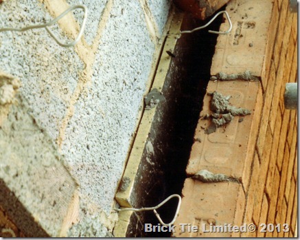 what are wall ties in a cavity wall