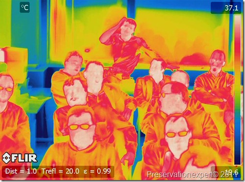 infrared image of Property Care Association members