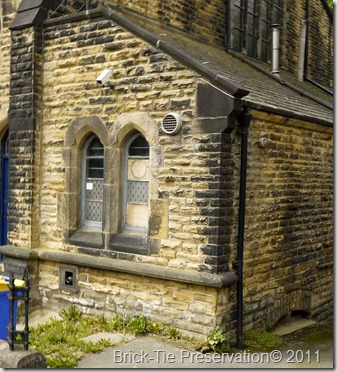 Damp church walls in headingley near Leeds