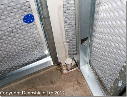 Deepshield installed Oldroyd XV with flushing eye