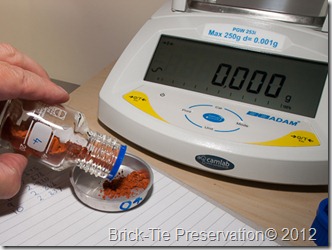 Gravimetric damp testing to BRE 245